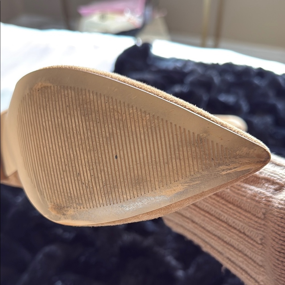 Stuart Weitzman Tan Suede Knee-High Boots - Picture 11 of 12